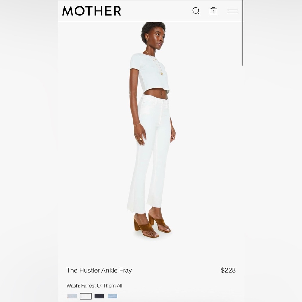 Mother The Hustler Ankle Fray Fairest of Them All